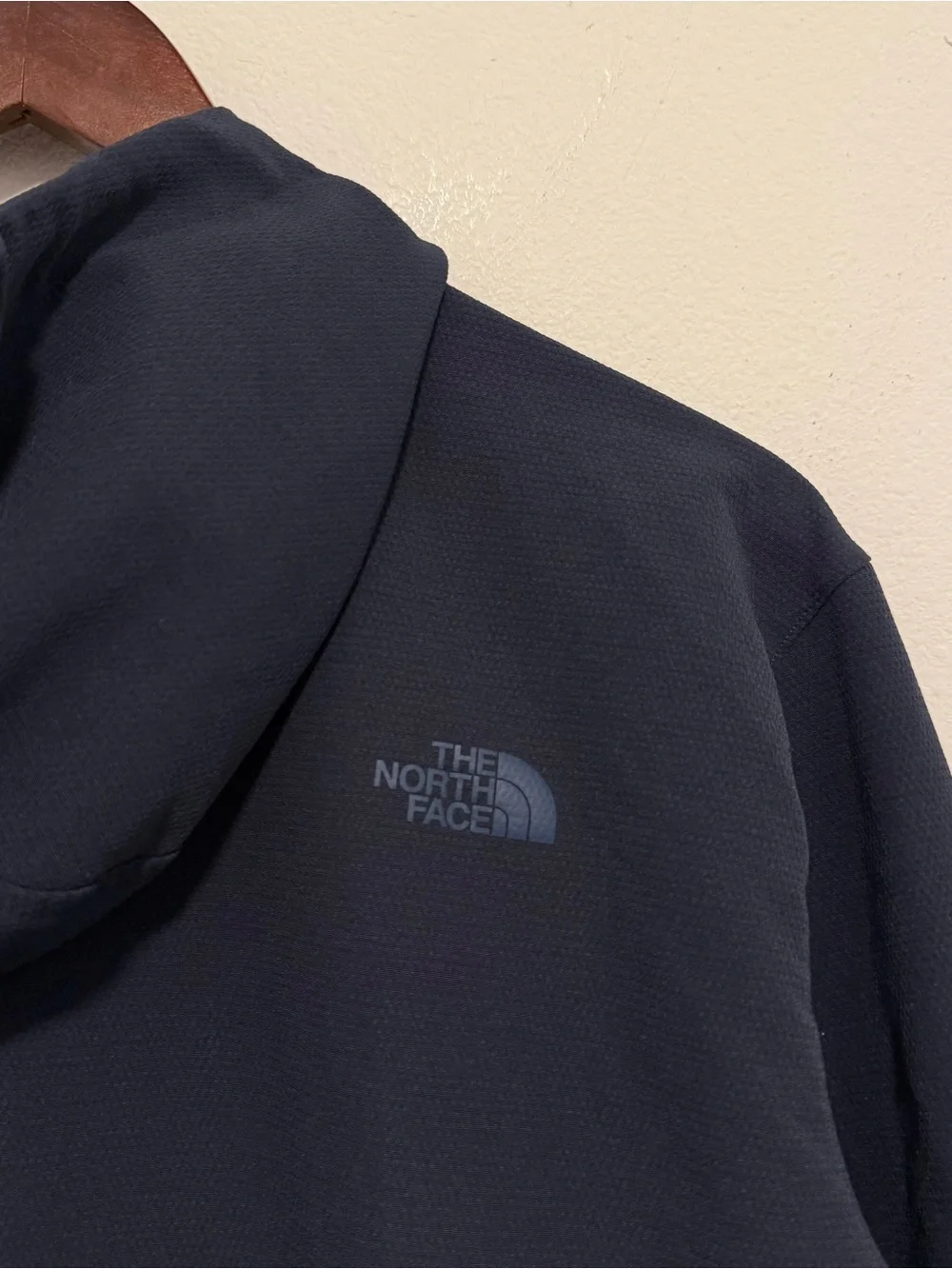 North Face Tekno Ridge Hoodie Pullover Water Resistant Wind Wall Navy Medium